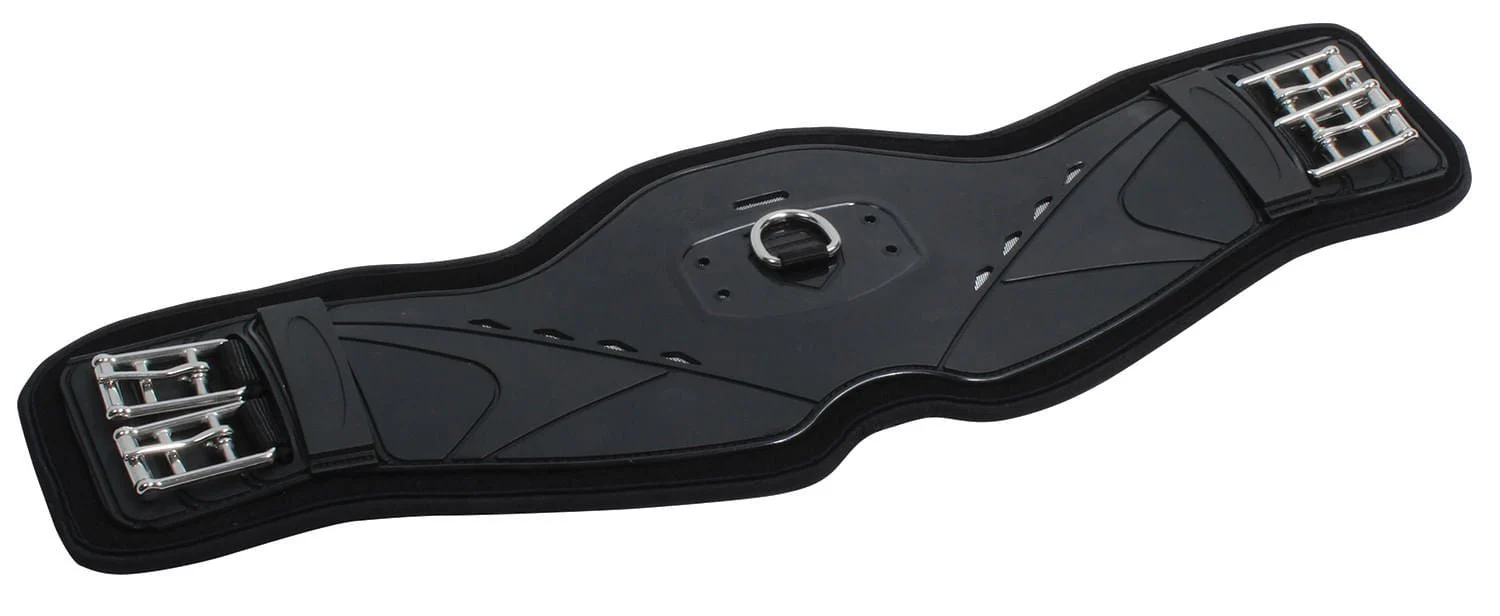 Professional's Choice Contoured Dressage Girth, Black - Image 10