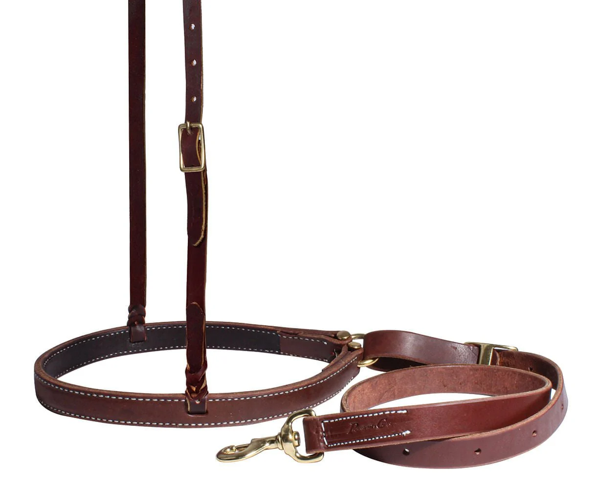 Professional's Choice Harness Leather Ranch Tie Down Set - Image 2