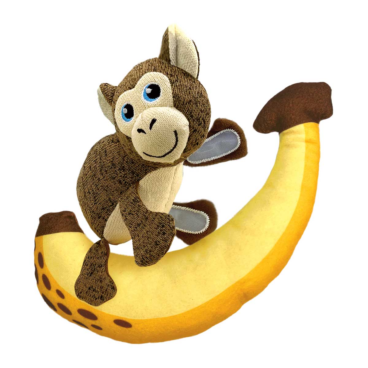 KONG Pull-A-Partz™ 2-in-1 Squeaky Plush Dog Toy - Image 4