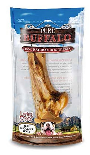 12-13" Pure Buffalo Shoulder Bone Dog Treat