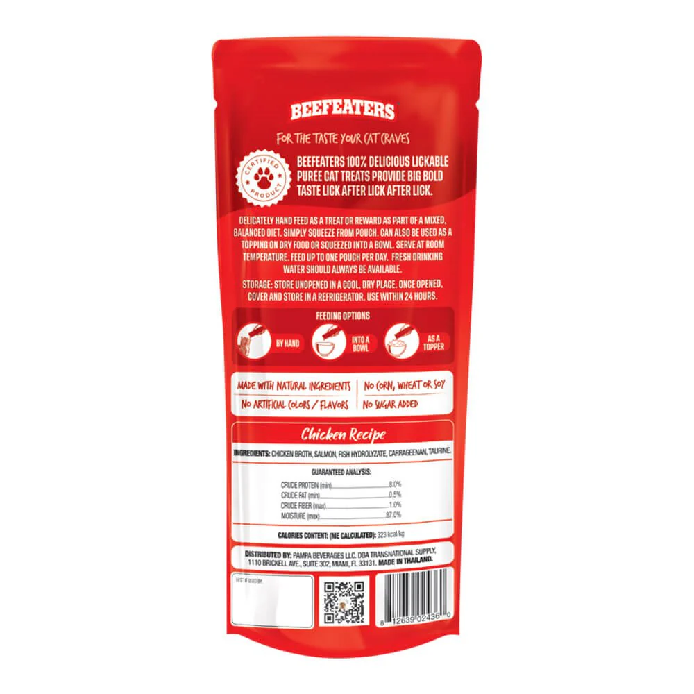 Beefeaters Lickables Puree Recipe Cat Treats - Image 4