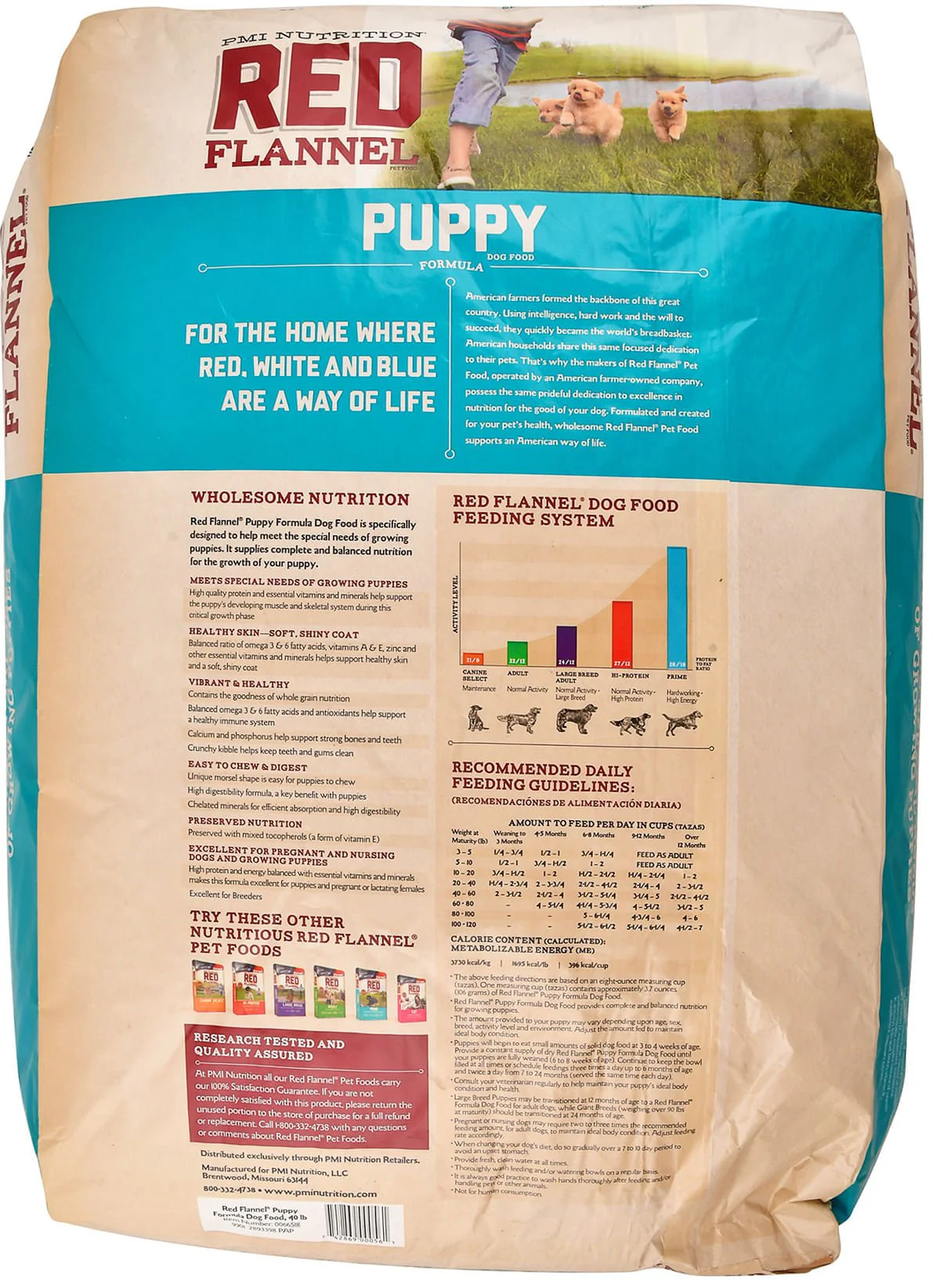 Purina Red Flannel Puppy Food - Image 2