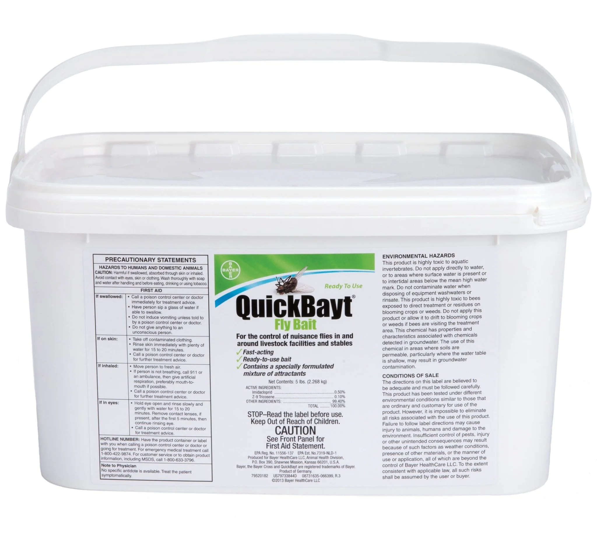 QuickBayt Ready-to-Use Fly Bait – Kills Resistant Flies in Livestock Facilities - Image 3