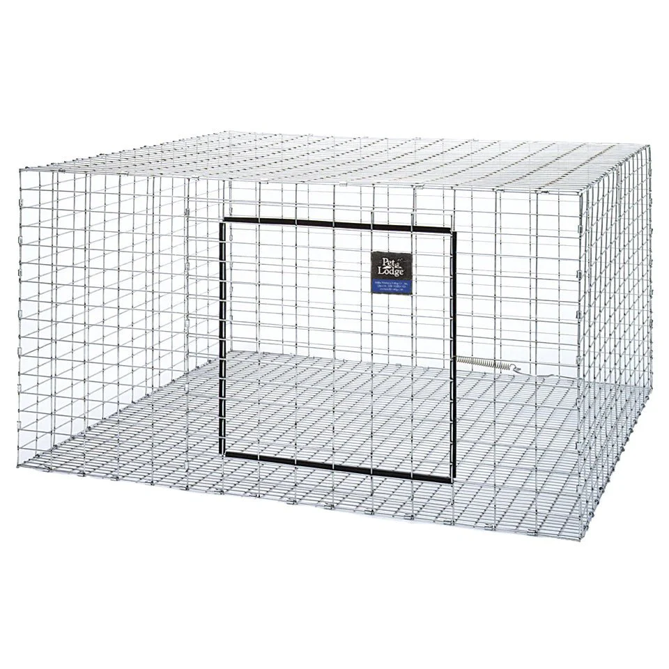 Pet Lodge Galvanized Rabbit Hutch – Stackable, Chew-Proof  Steel Wire Cage - Image 3