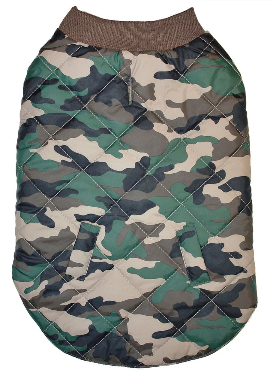 Reversible Camo/Orange Dog Jacket - Image 9