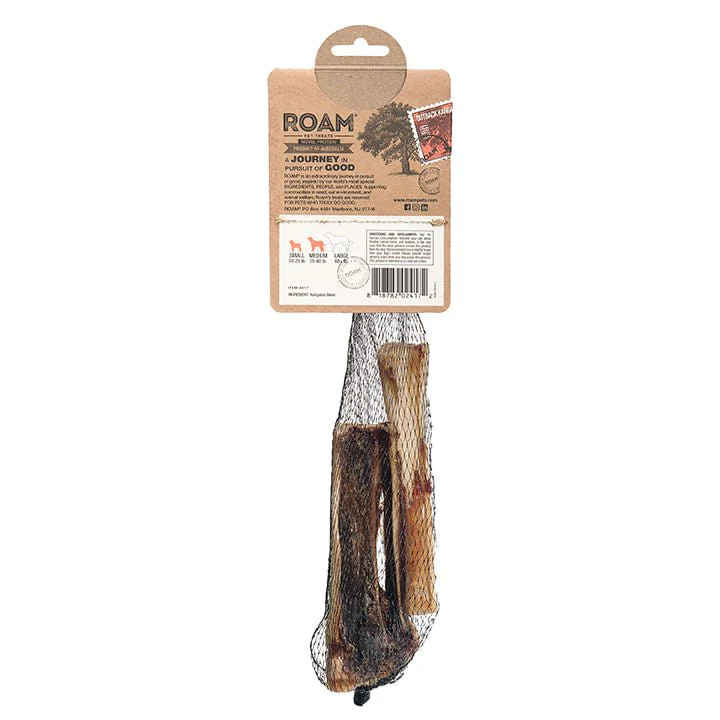 Roam Dog Treats Kanga Chew Kangaroo Knuckle Shin - Image 2