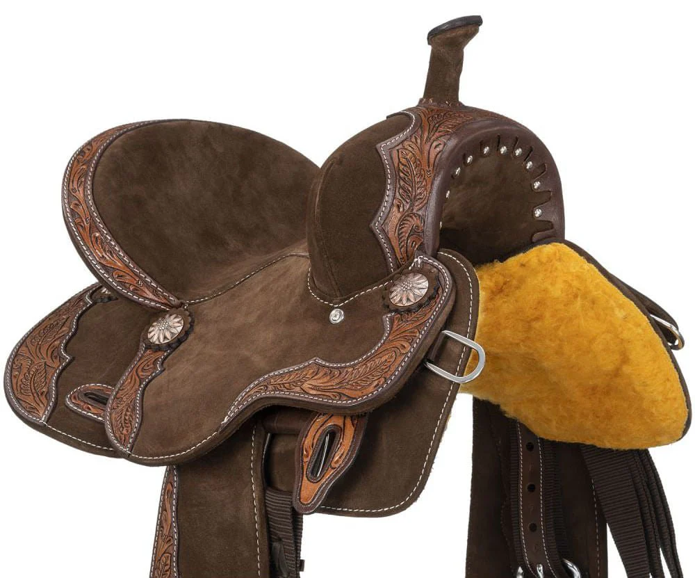 Royal King Youth Laramie Saddle, Brown - Image 3