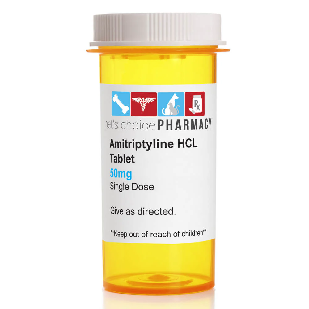Rx Amitriptyline HCl (Generic) Tablets for Dogs & Cats - Image 4
