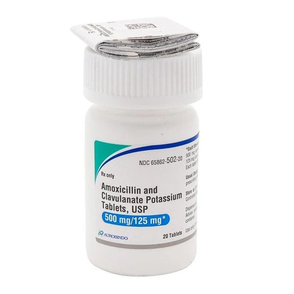 Rx Amoxicillin & Clavulanate Potassium (Generic) Tablets for Dogs & Cats, 125mg - Image 2