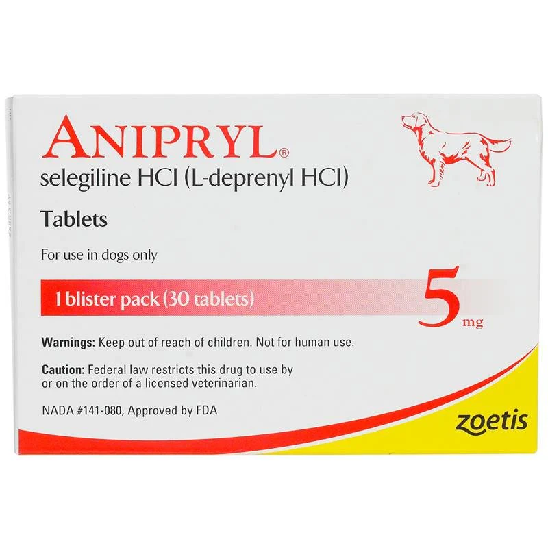 Rx Anipryl selegilline HCl (L-deprenyl HCl) Tablets for Dogs - Image 2