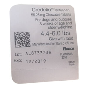 Rx Credelio (lotilaner) Flea & Tick Chewable Tablets for Dogs - Image 5
