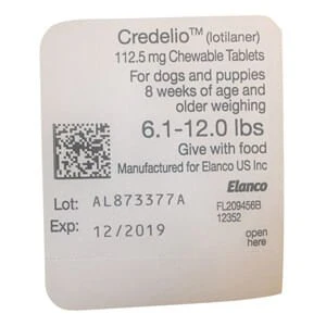 Rx Credelio (lotilaner) Flea & Tick Chewable Tablets for Dogs - Image 9