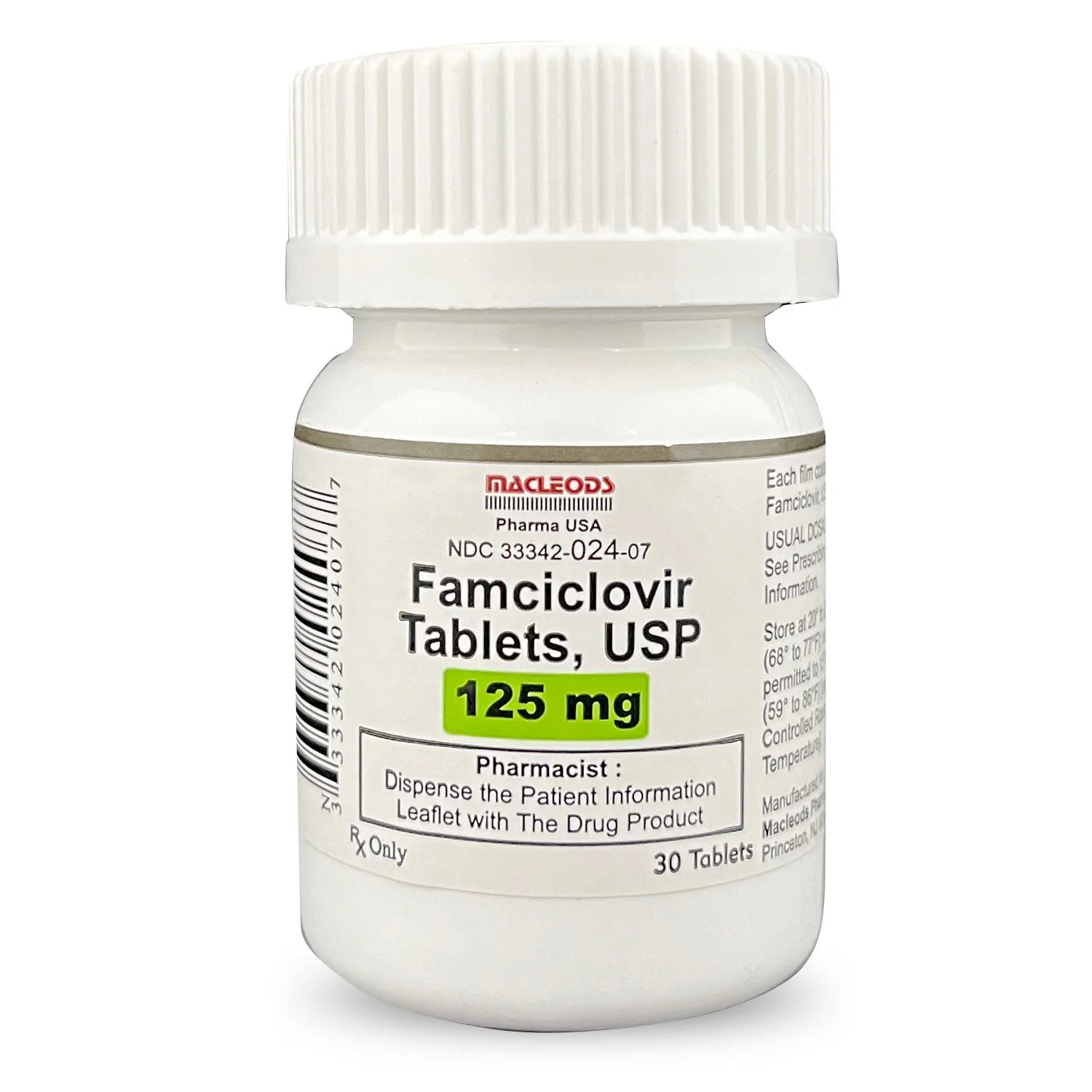 Rx Famciclovir 125 mg Tablets for Cats – Antiviral Feline Herpes Treatment - Image 2