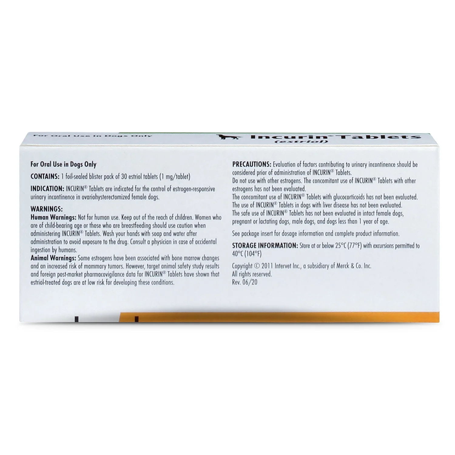 Rx Incurin (estriol) 1 mg Tablets for Dogs - Image 8