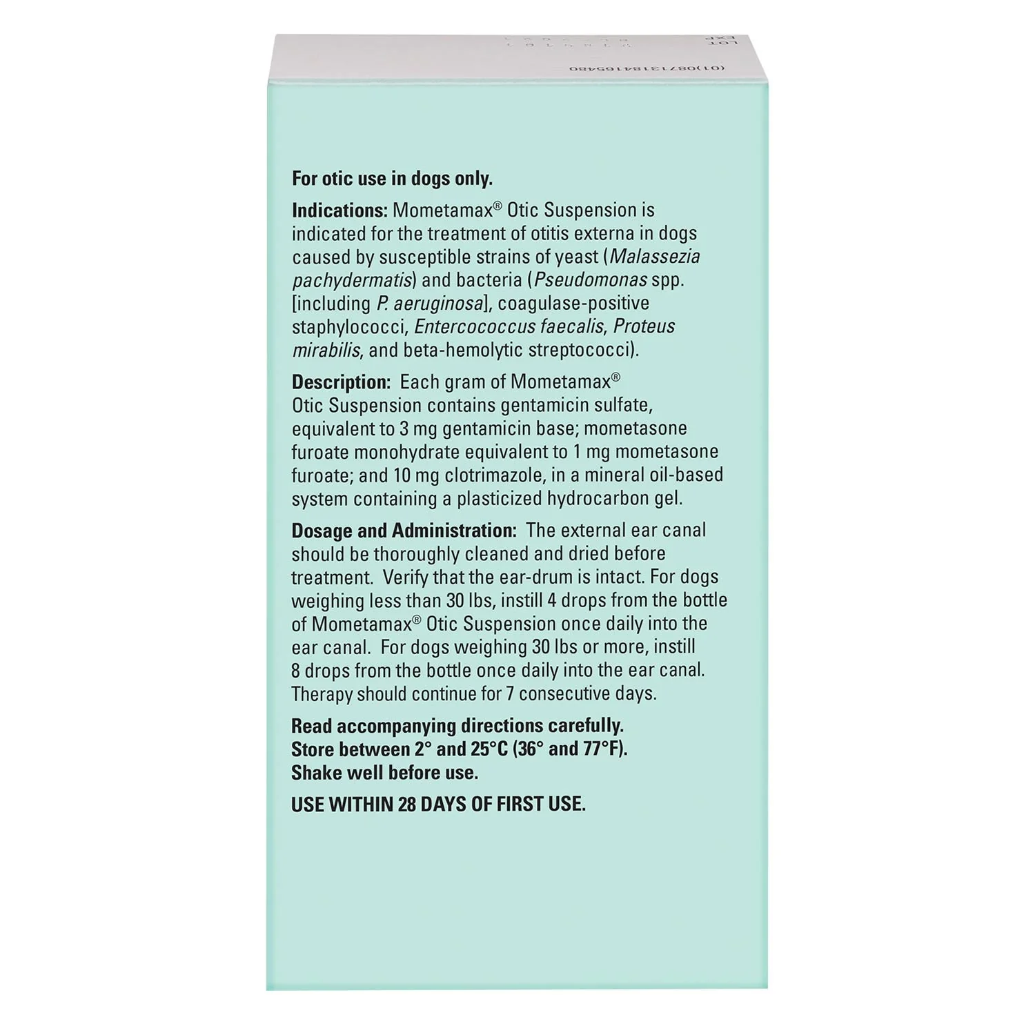 Rx Mometamax Otic Suspension for Dogs - Image 13