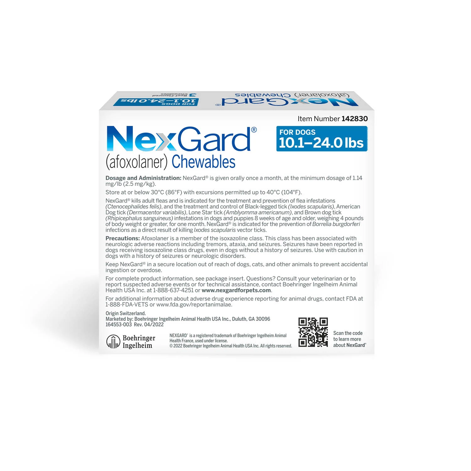 Rx NexGard Flea and Tick Chewables for Dogs - Image 36