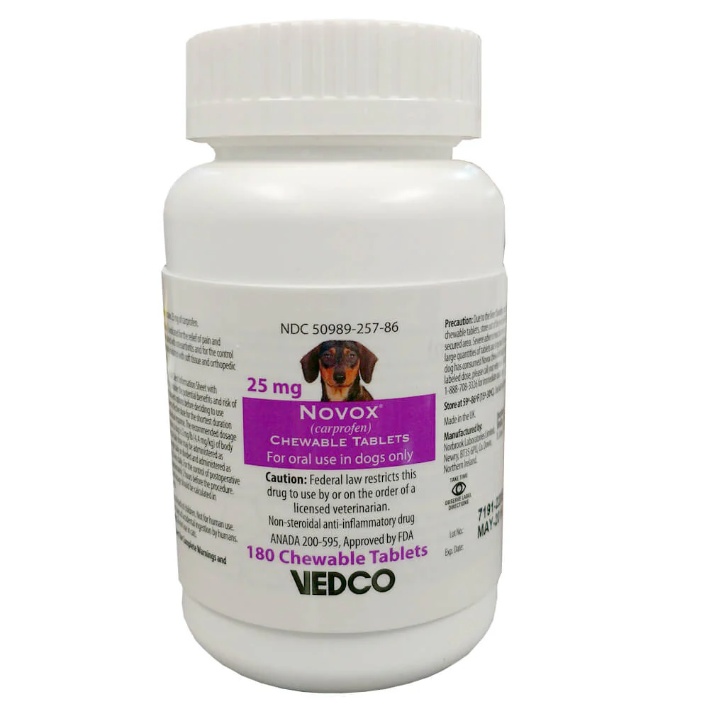 Rx Novox (carprofen) Chewable Tablets for Dogs - Image 6