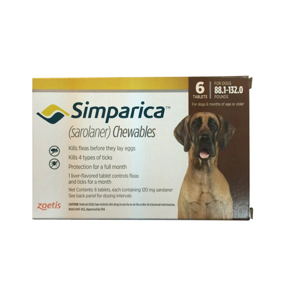 Rx Simparica (sarolaner) Chewable Tablets for Dogs - Image 12