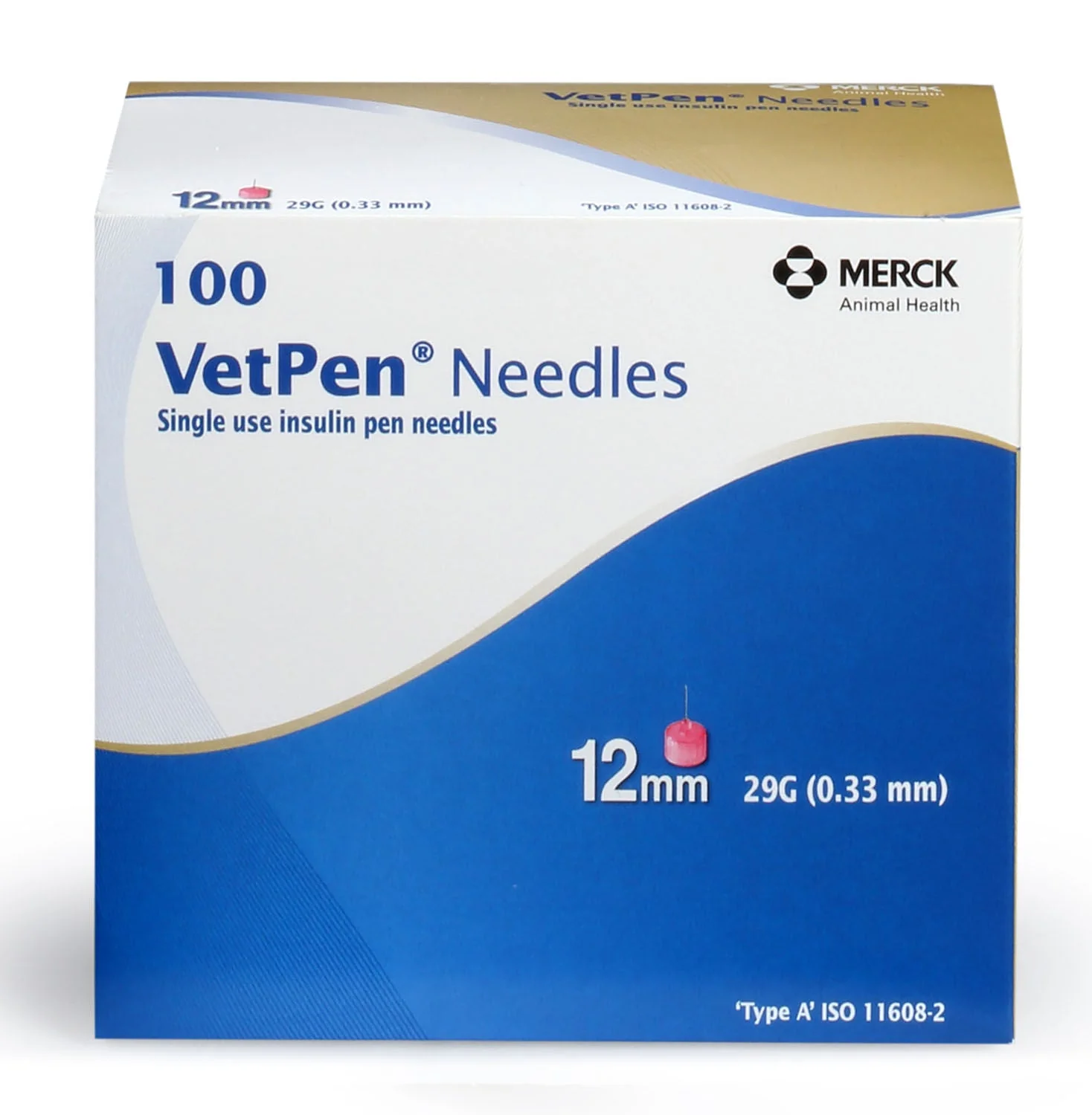 Rx Vetsulin VetPen Needle, 12 mm, 100 ct - Image 2