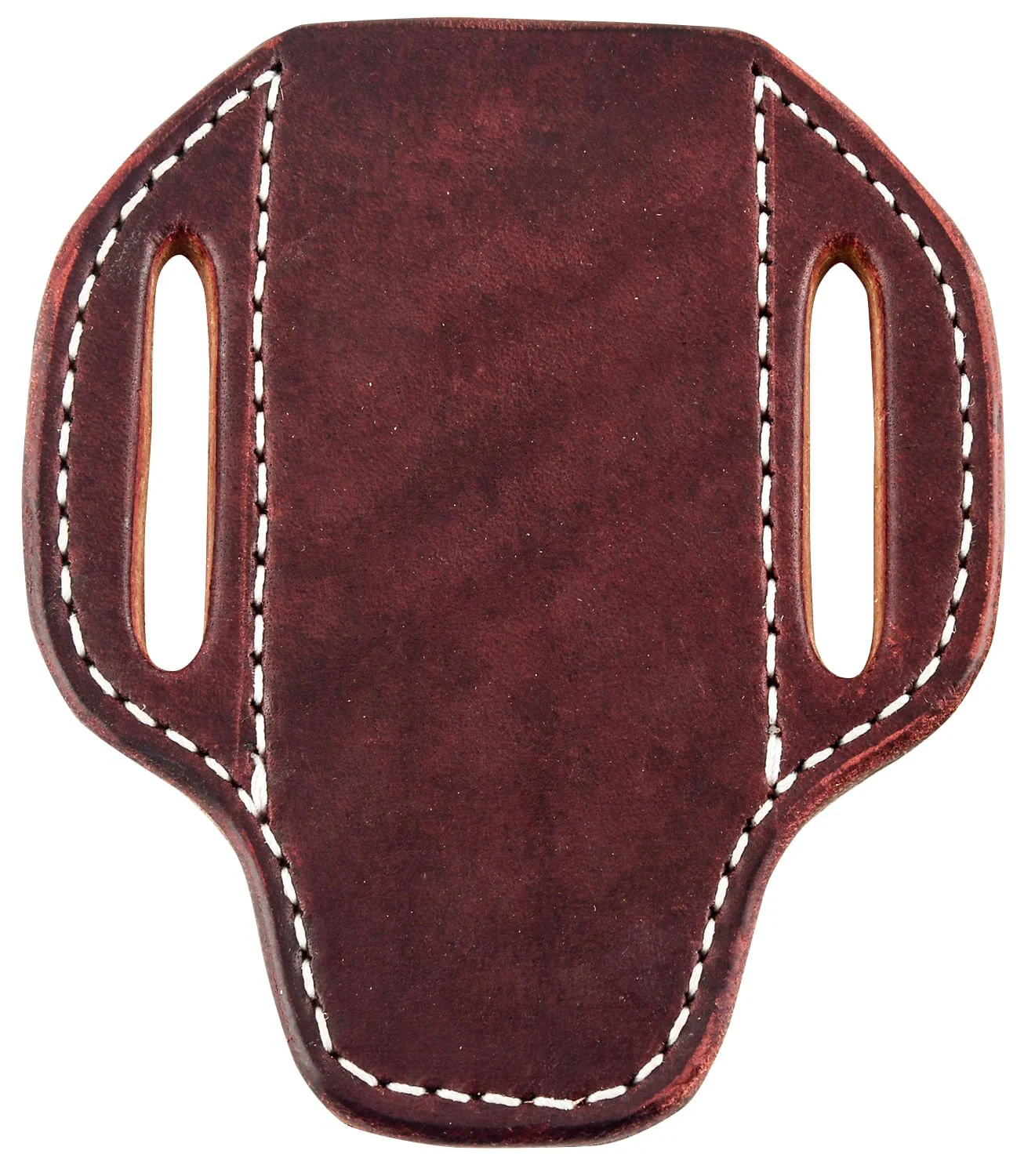 San Saba Leather Pancake Vertical Large Knife Sheath - Image 4