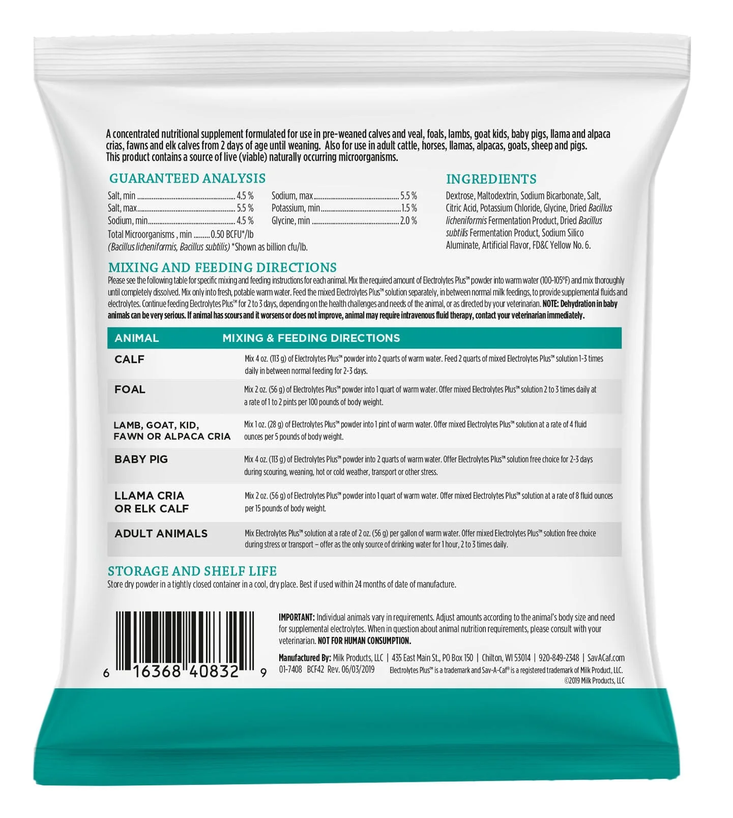 Sav-A-Caf Electrolytes Plus - Image 2