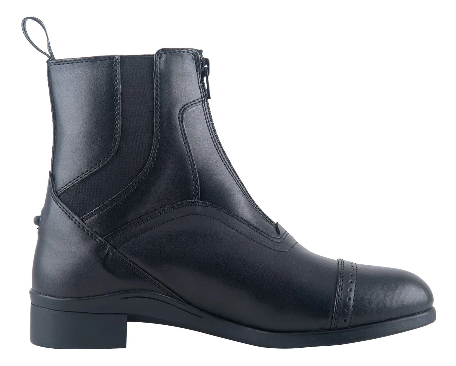 Saxon Syntovia Zip Paddock Boots, Childrens - Image 2