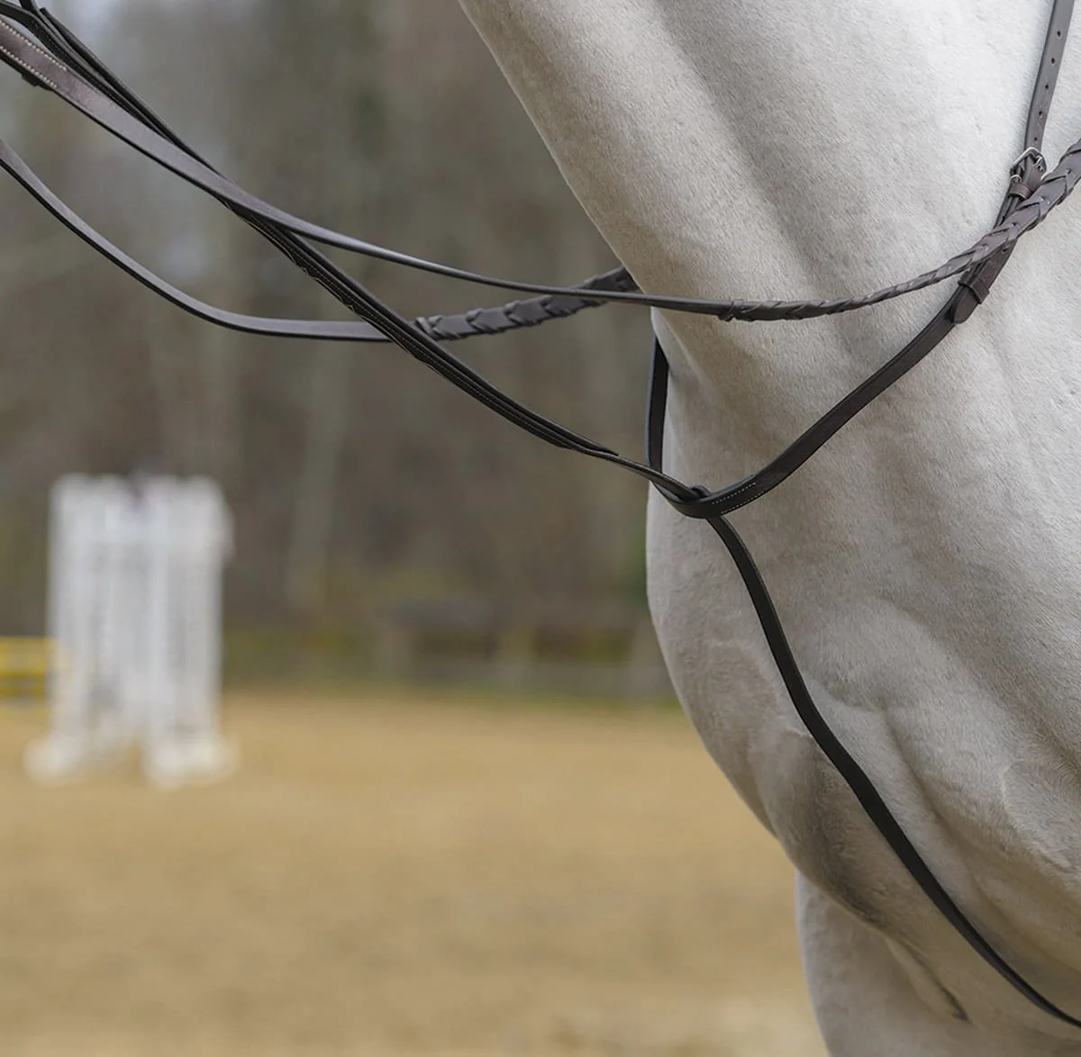 Shires Standing Martingale, Havana - Image 3