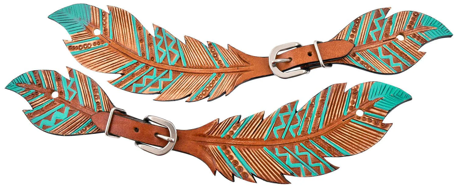 Showman Feather Spur Straps