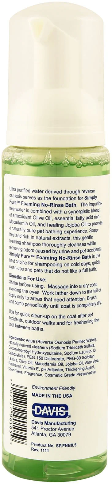Simply Pure Foaming No-Rinse Bath - Image 2