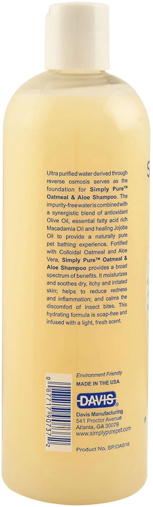 Simply Pure Oatmeal & Aloe Shampoo - Image 2