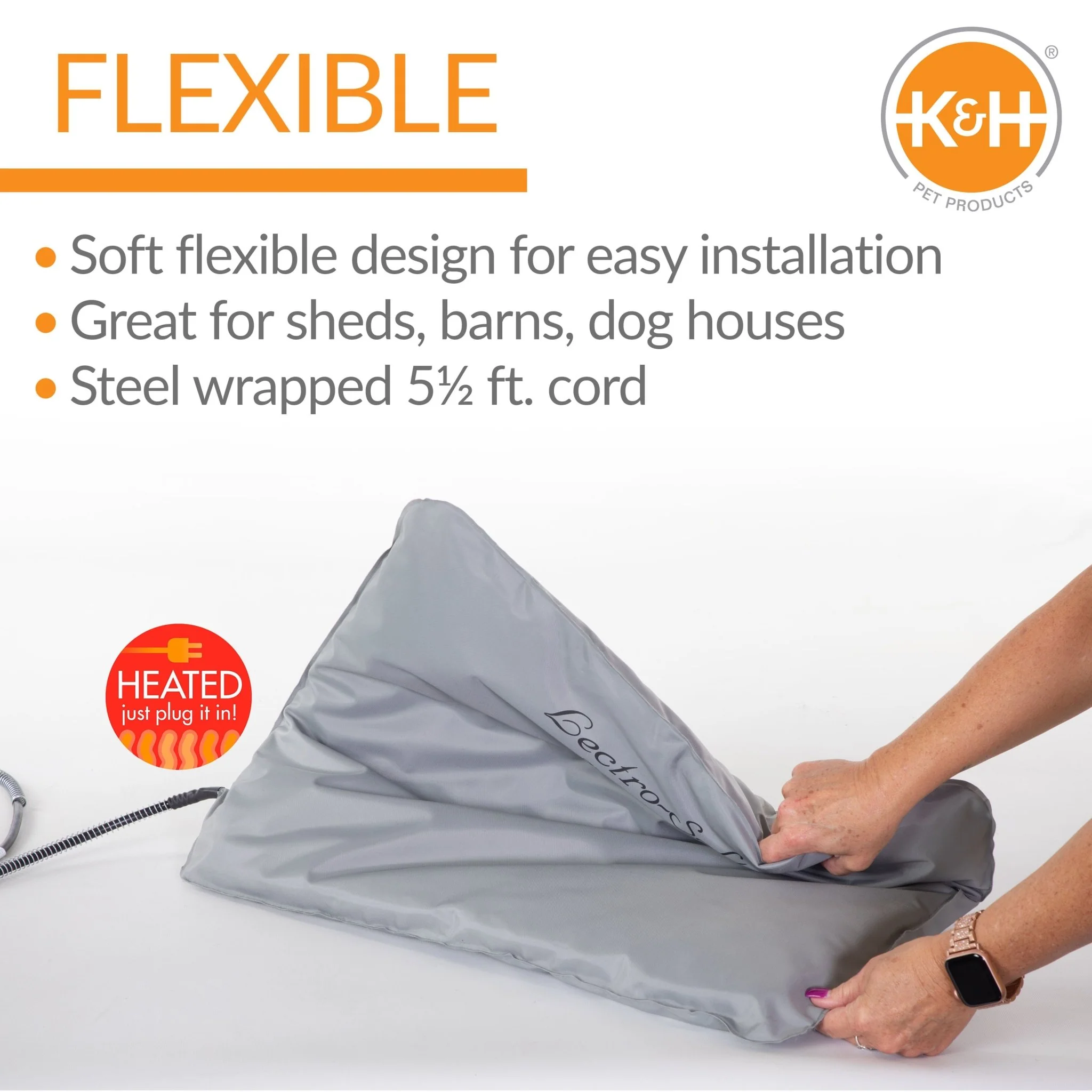 K&H Lectro-Soft Indoor/Outdoor Heated Pet Bed - Image 13