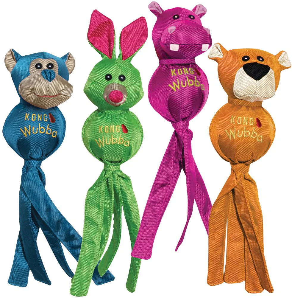 KONG Wubba Ballistic Friends Durable Squeaker Dog Toys - Image 6