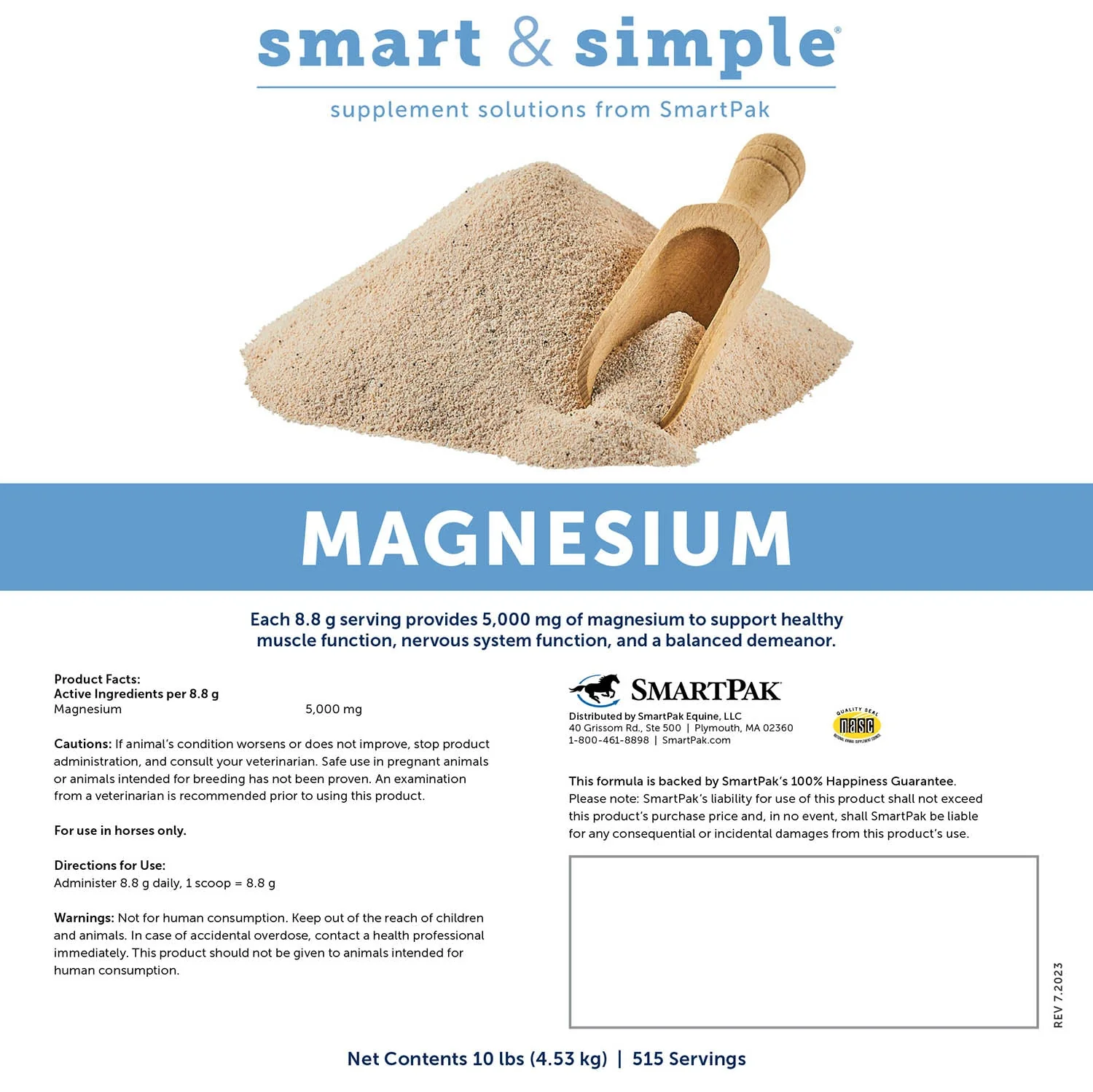 SmartEquine Smart Magnesium Oxide Supplement for Horses - Image 2