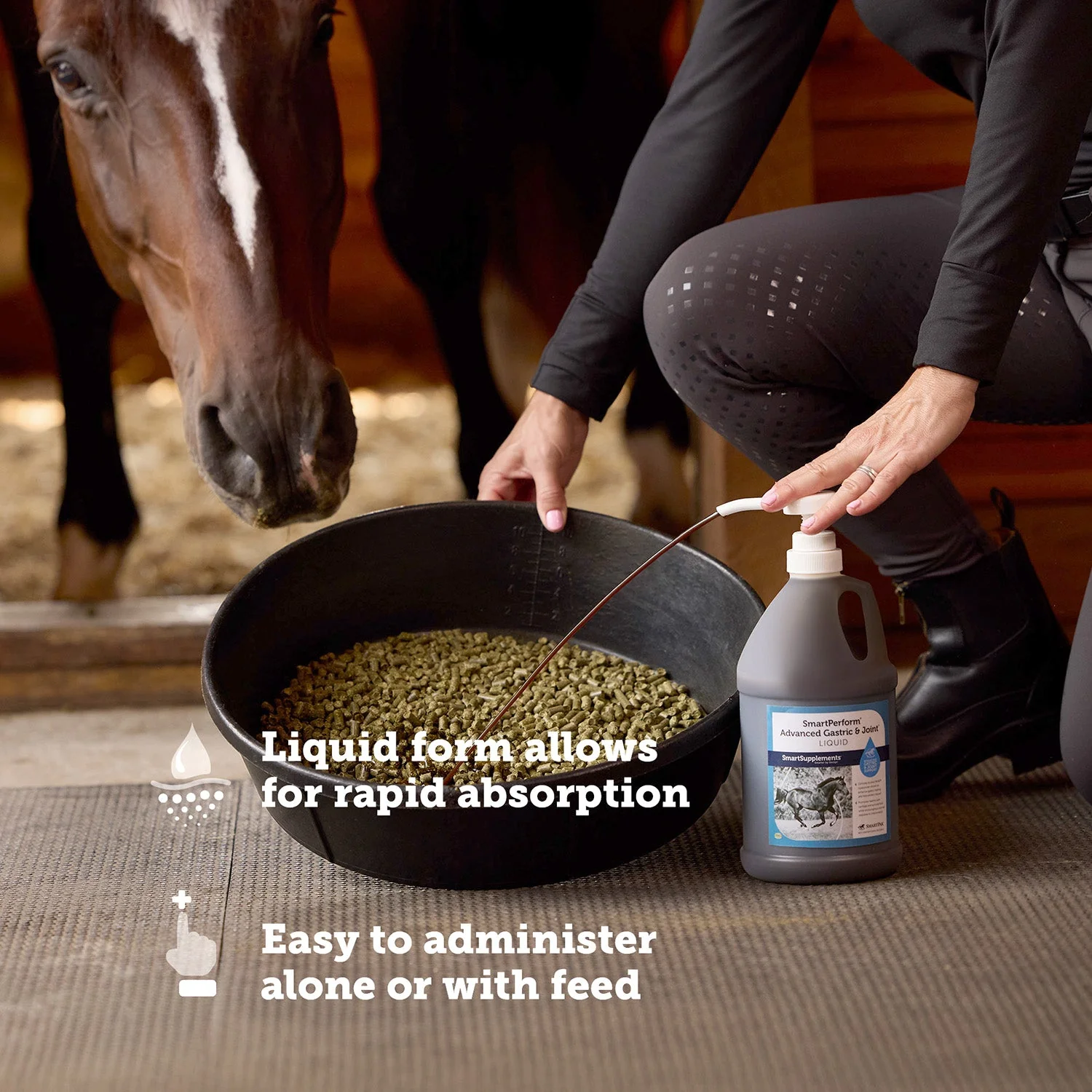 SmartEquine SmartPerform Advanced Gastric & Joint, Liquid - Image 4