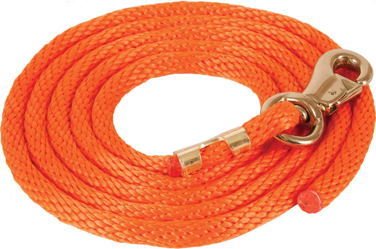 Mustang Solid Poly Lead Rope, Bull Snap - Image 3
