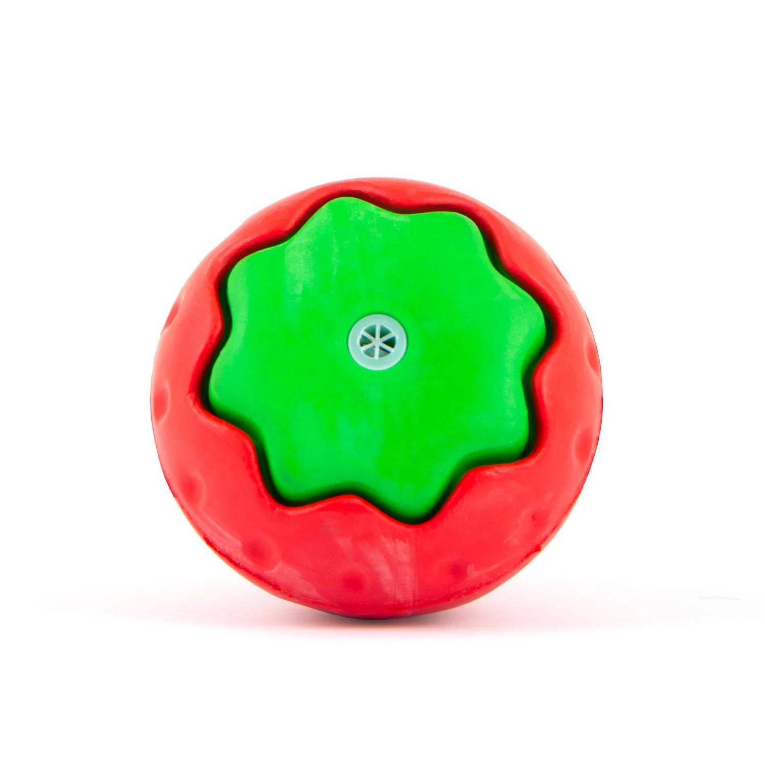 Jeffers Squeaky Strawberry Natural Rubber Dog Dental Chew Toy with Squeaker & Vanilla Scent for Medium Chewers - Image 7