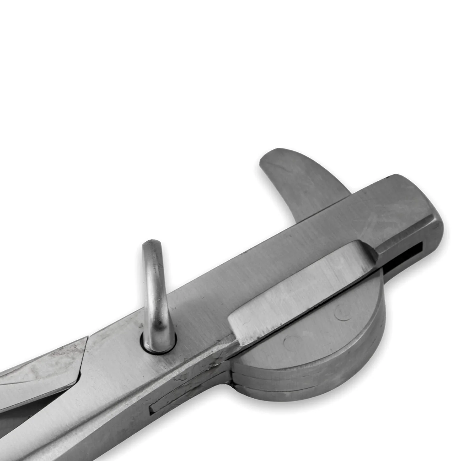 Jeffers Double Crush Emasculator in Stainless Steel, 9" or 12" - Image 4