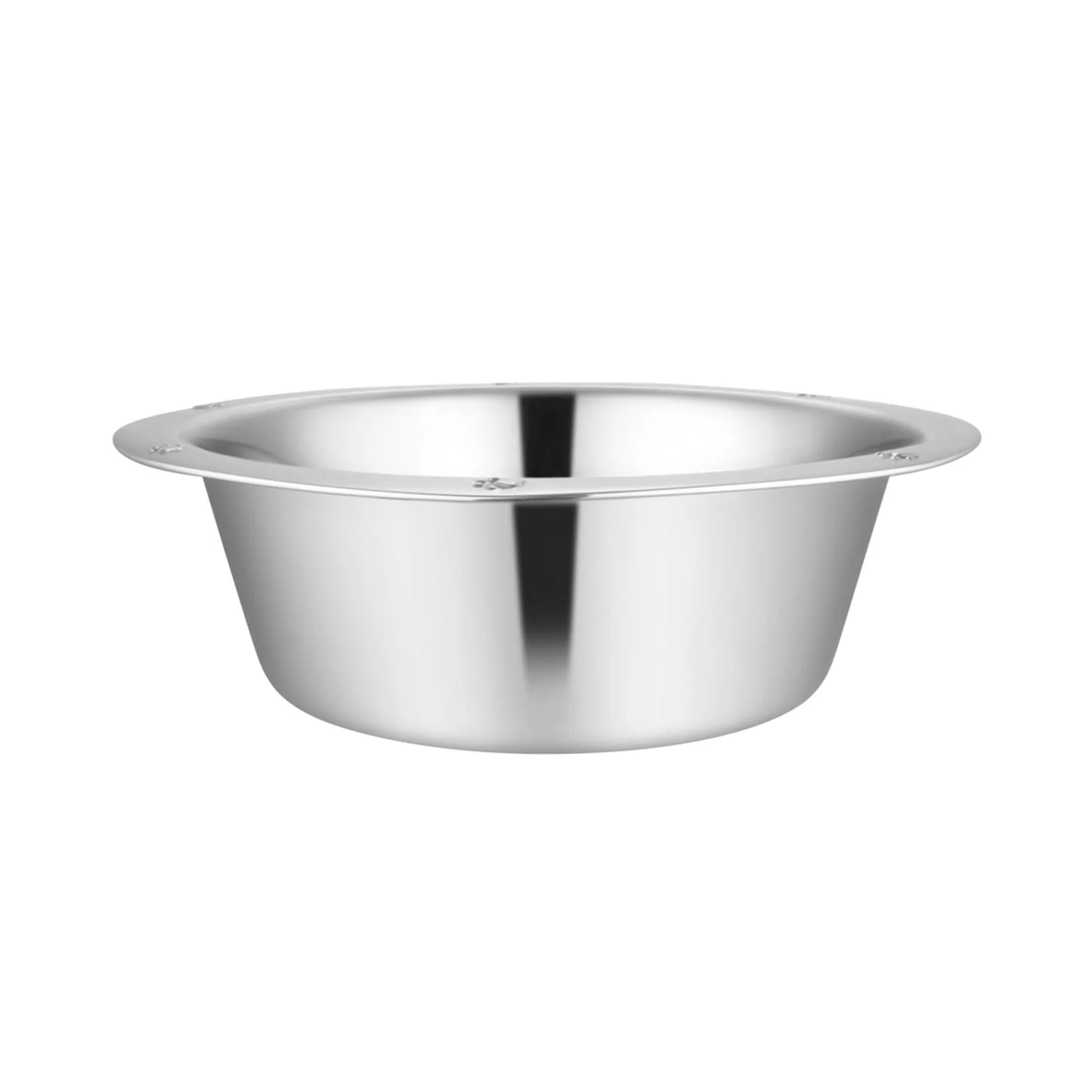 Jeffers Stainless Steel Embossed Wide-Lip Food & Water Pet Bowls - Image 8