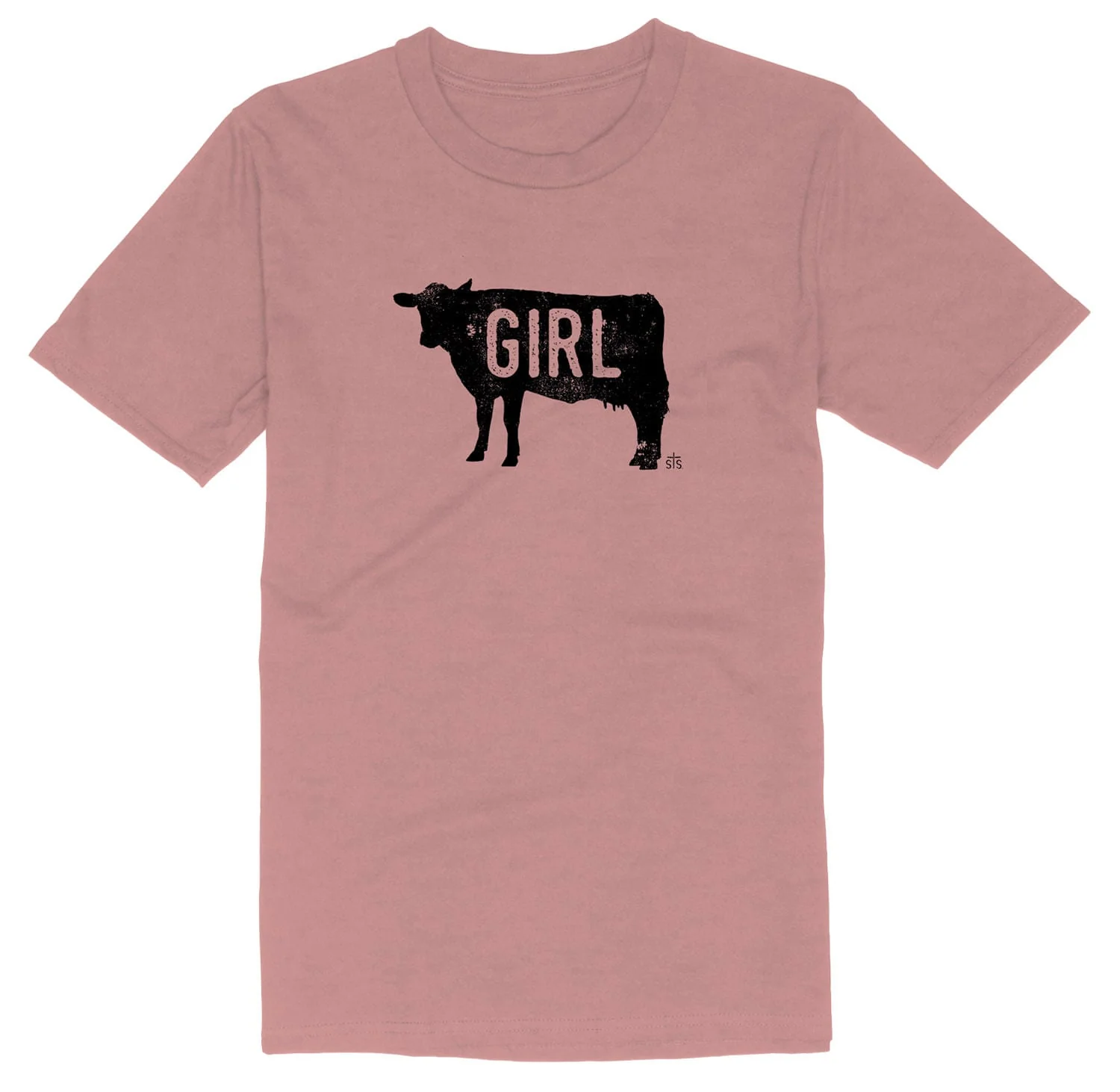 STS Cowgirl Tee, Mauve - Image 2