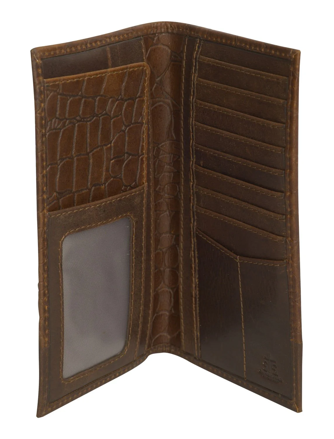 STS Men's Croc Long Bifold Wallet - Image 2