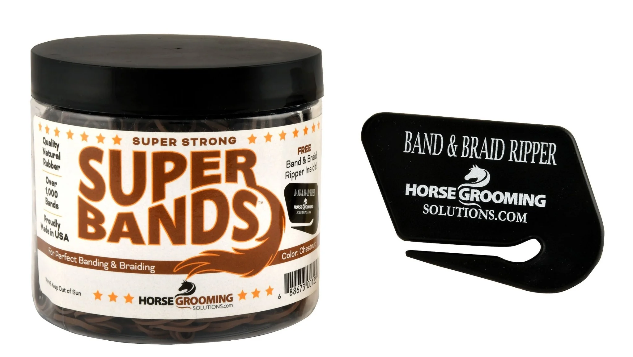 Super Bands Horse Grooming Rubberbands for Banding & Braiding - Image 3