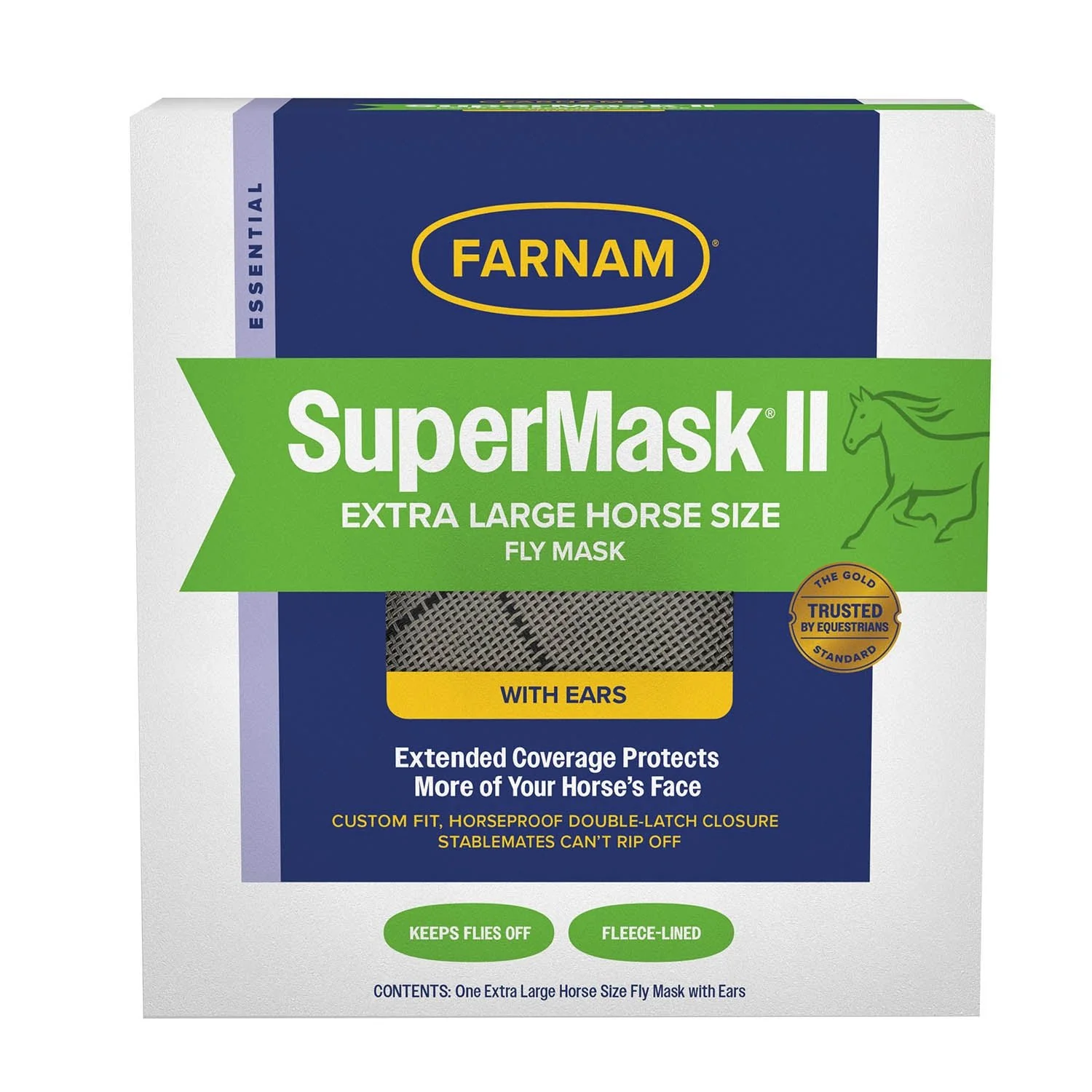 Farnam SuperMask II Classic Horse Fly Mask with Ears - Image 17