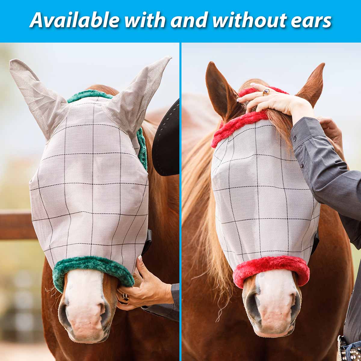 Farnam SuperMask II Classic Horse Fly Mask with Ears - Image 8