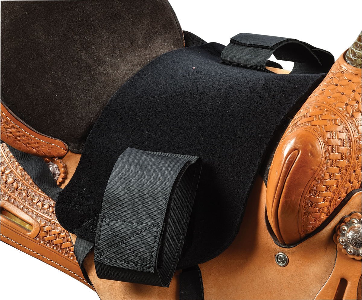 Supreme Sure Grip Saddle Seat, Black - Image 3