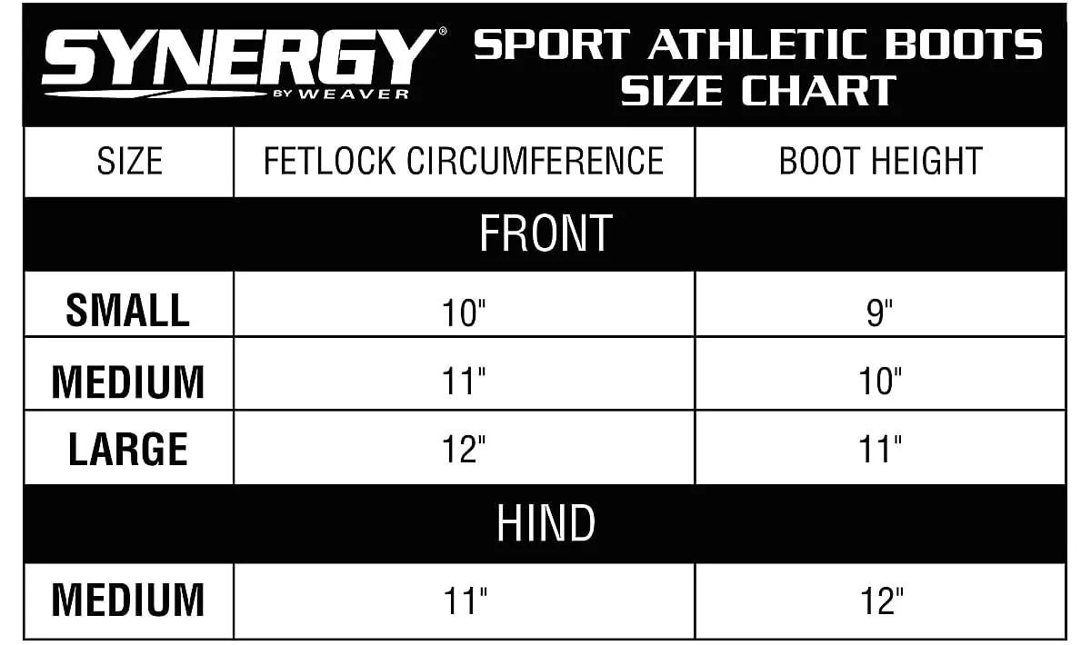 Synergy Sport Athletic Horse Sport Boots, Pair - Image 12