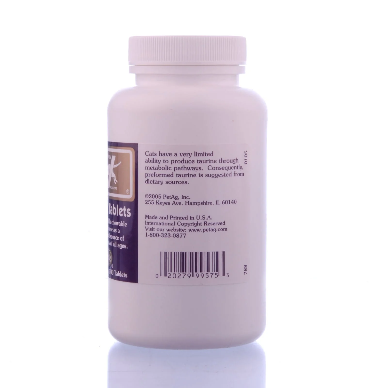 Taurine Tablets, 100 Count - Image 2