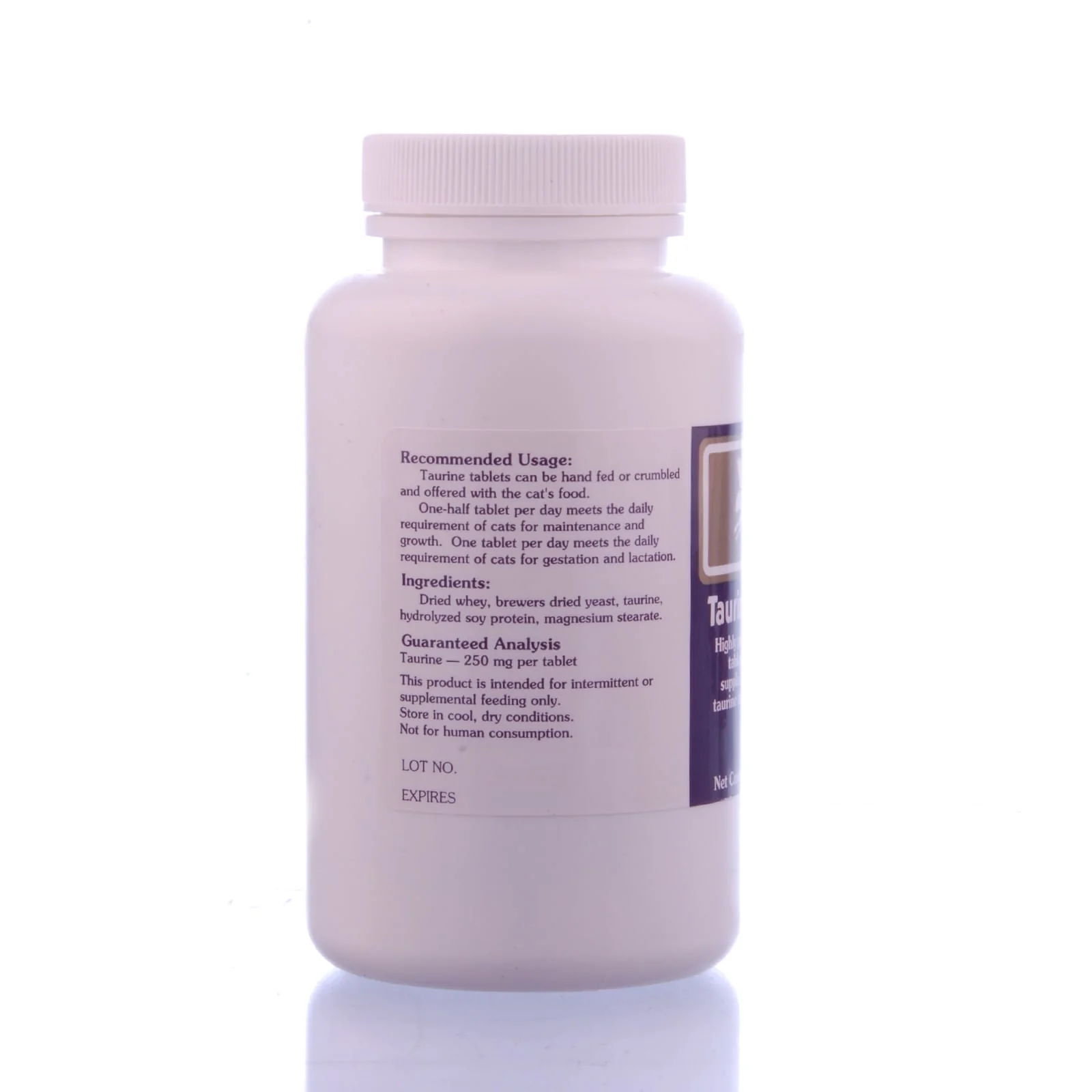Taurine Tablets, 100 Count - Image 3