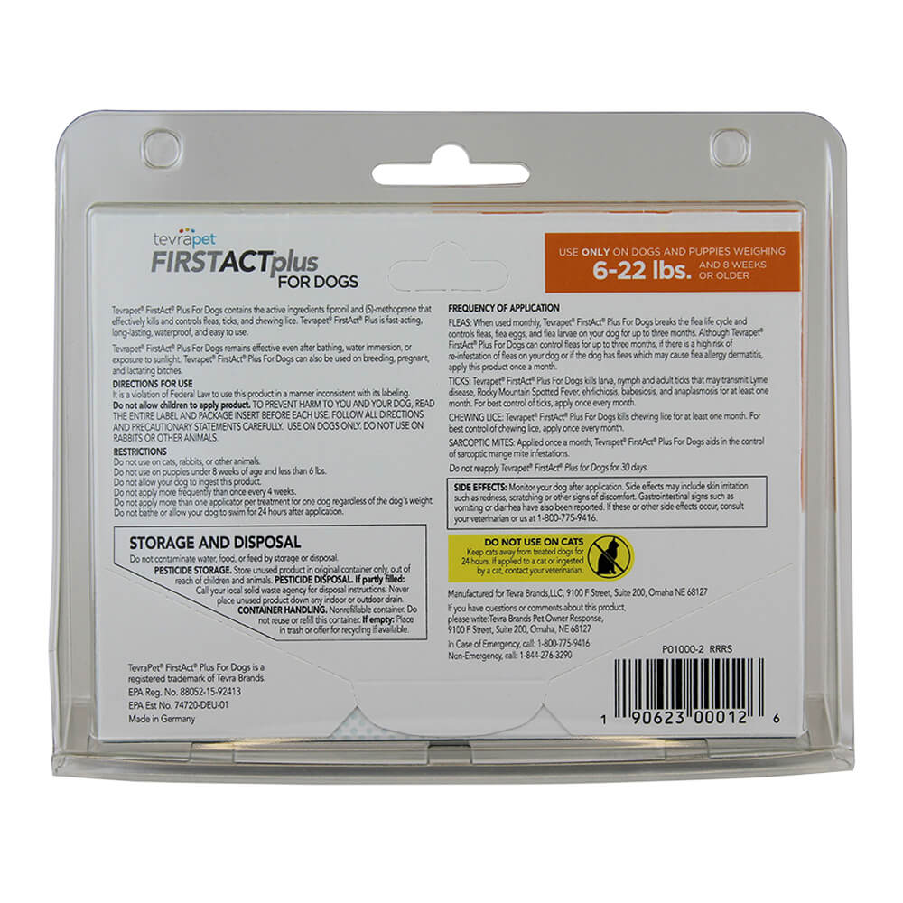 TevraPet FirstAct Plus for Dogs, 3 Month Supply - Image 2