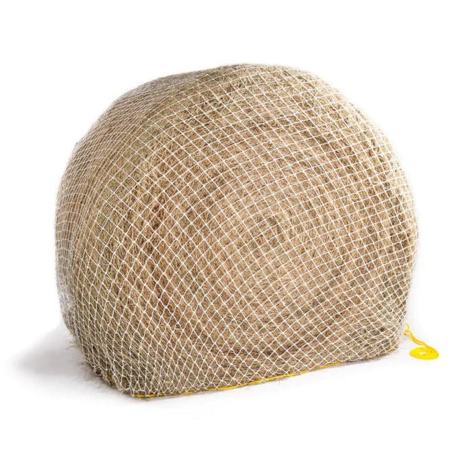 Texas HayNet Heavy Gauge Round Bale Hay Net, 2.25" Holes - Image 3