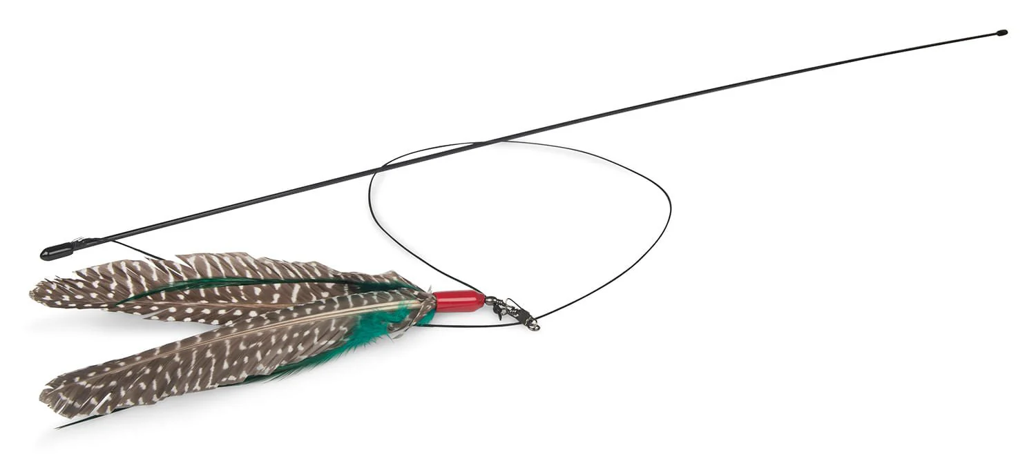 The Original Da Bird Wand Cat Toy & Refill Feathers